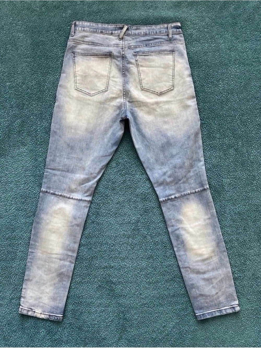 Men’s Distressed Jeans, Fashion Nova, Size 36 - Picture 5 of 6
